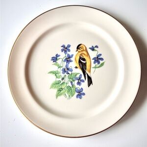 Vintage Pickard USA Made Fine China Collectible Bird Plate 8.25”